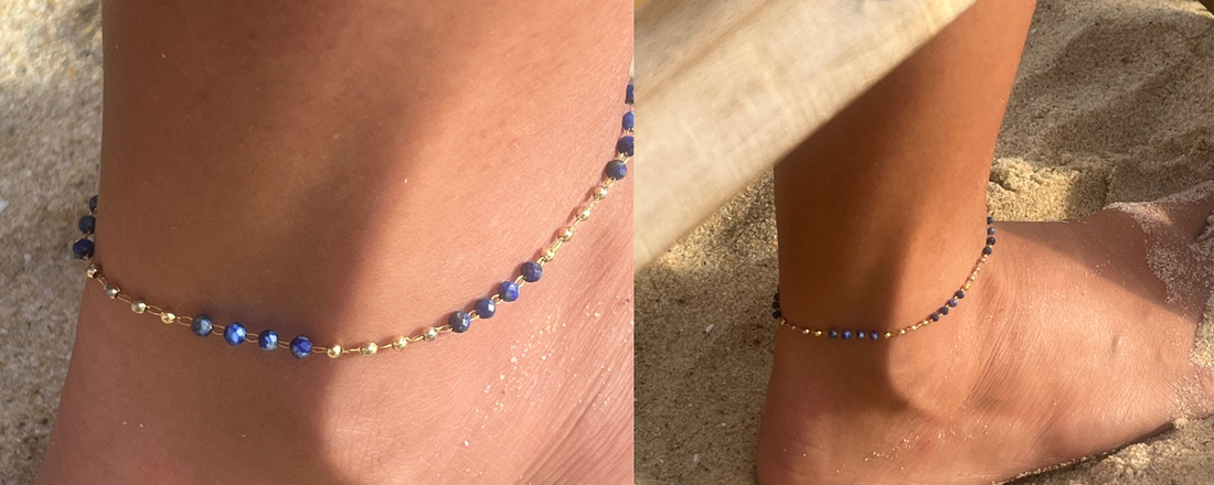 Bijoux de cheville : comment les porter et les associer ?