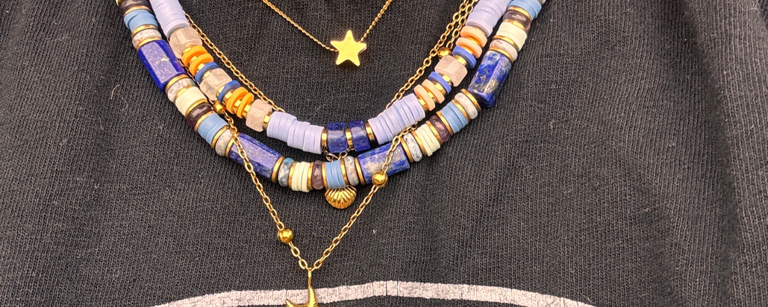 Le collier Heishi multicolore : petite histoire et grandes idées pour le porter