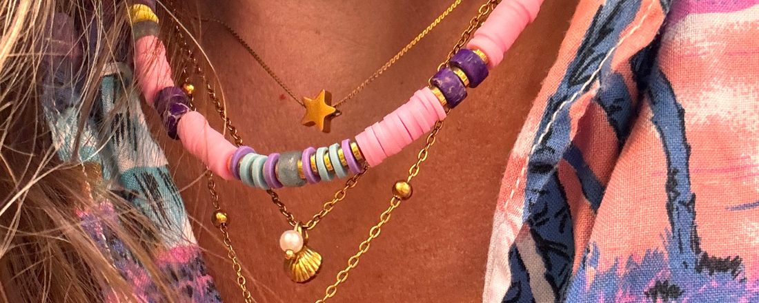 perles heishi · bijoux faits main · maison Iconic