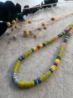 Collier Bora – Perles Heishi et Pierres Naturelles