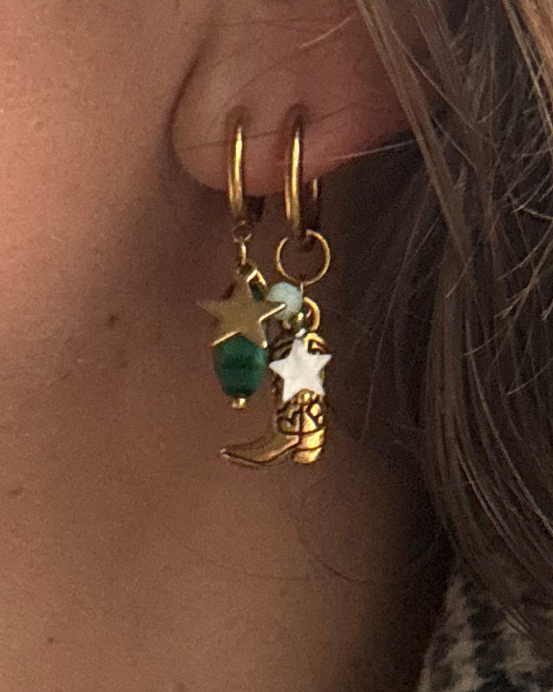 Boucles d'oreilles light