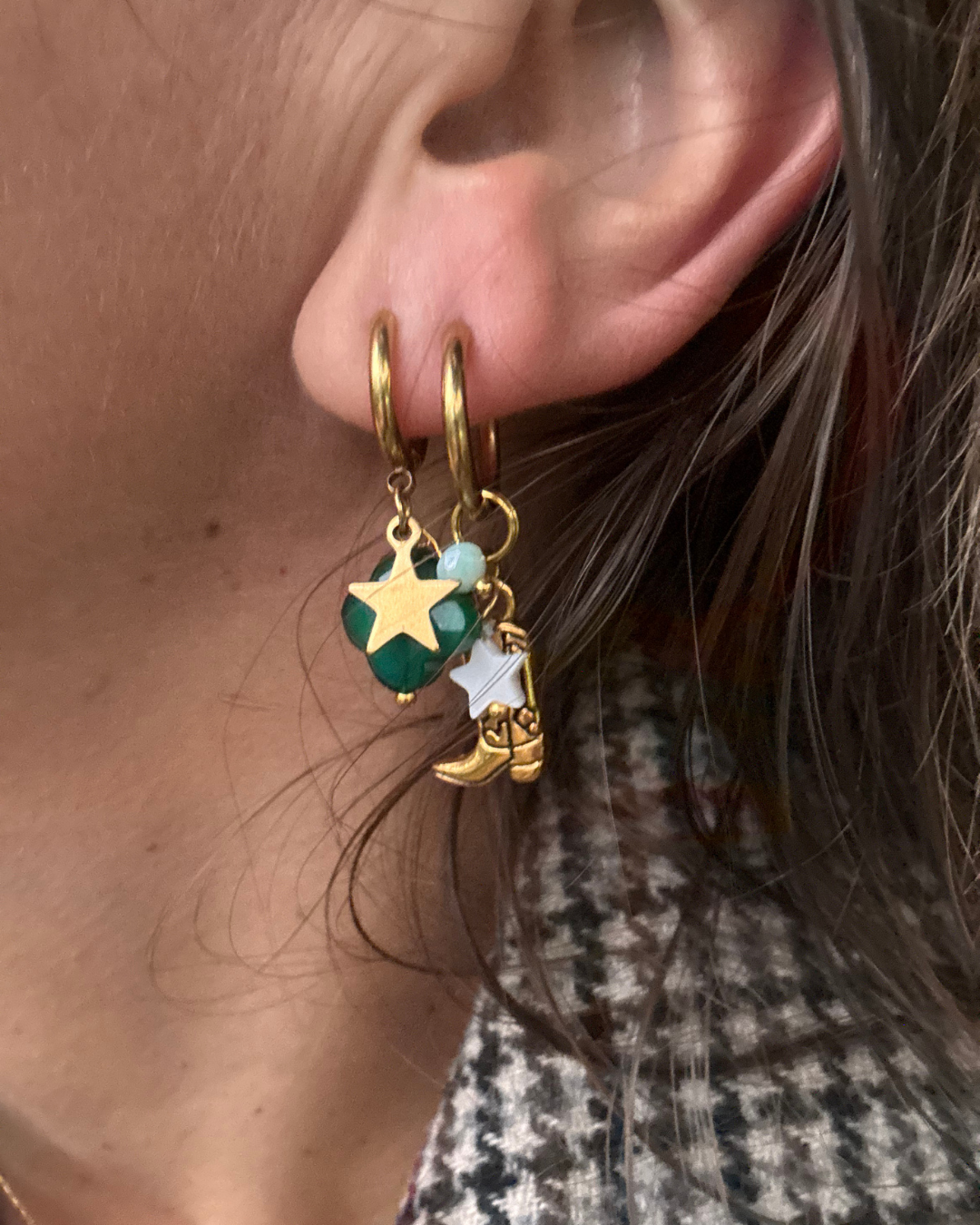 Boucles d'oreilles light