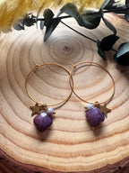 Boucles d’oreilles Halo