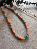 Collier Surf Kaya – Perles Heishi et Pierres Naturelles