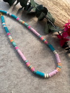 Collier Lumia – Perles Heishi et Pierres Naturelles