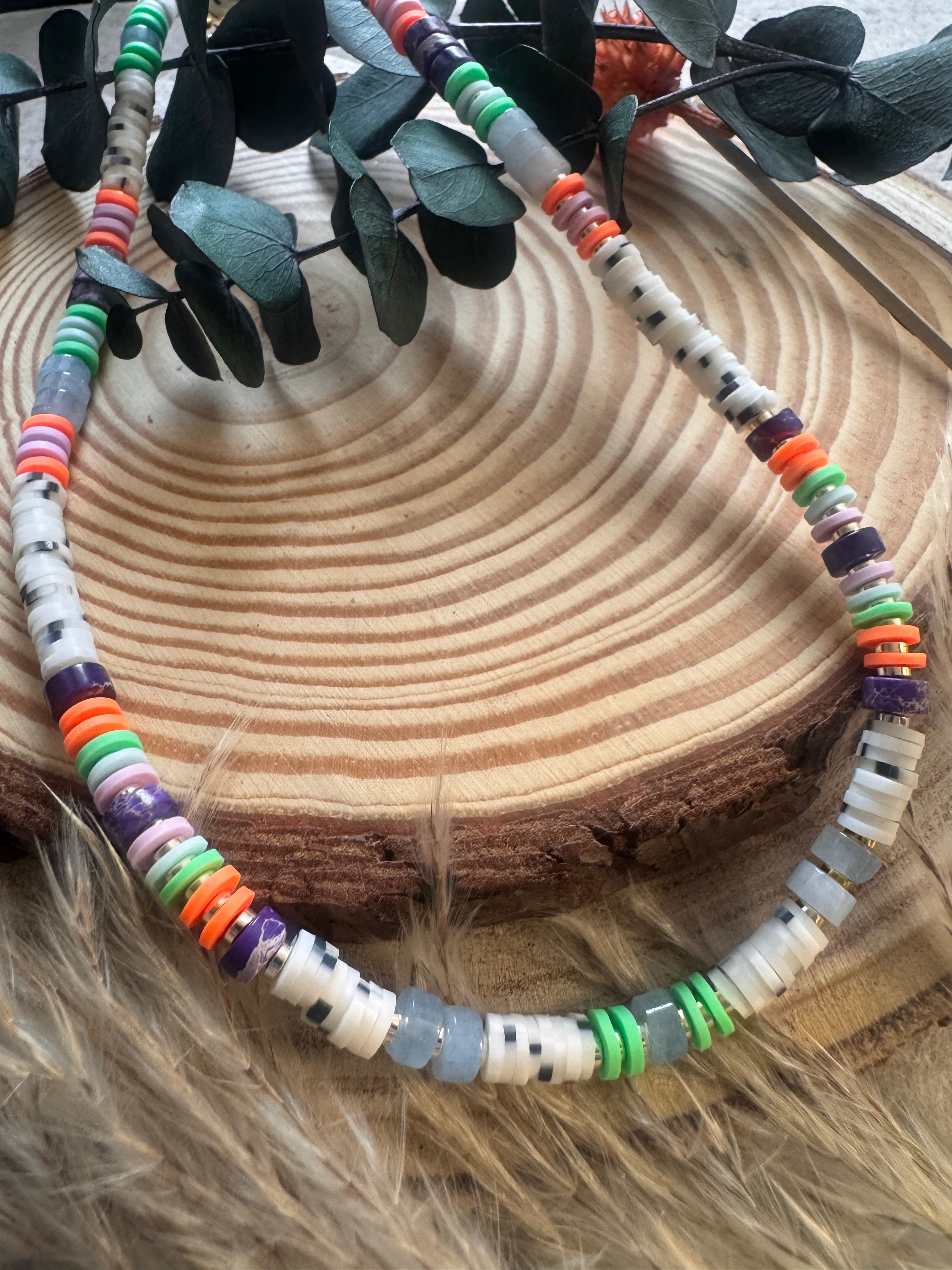 Collier Isla bijou bohème léger résistant à l'eau femme Maison Iconic