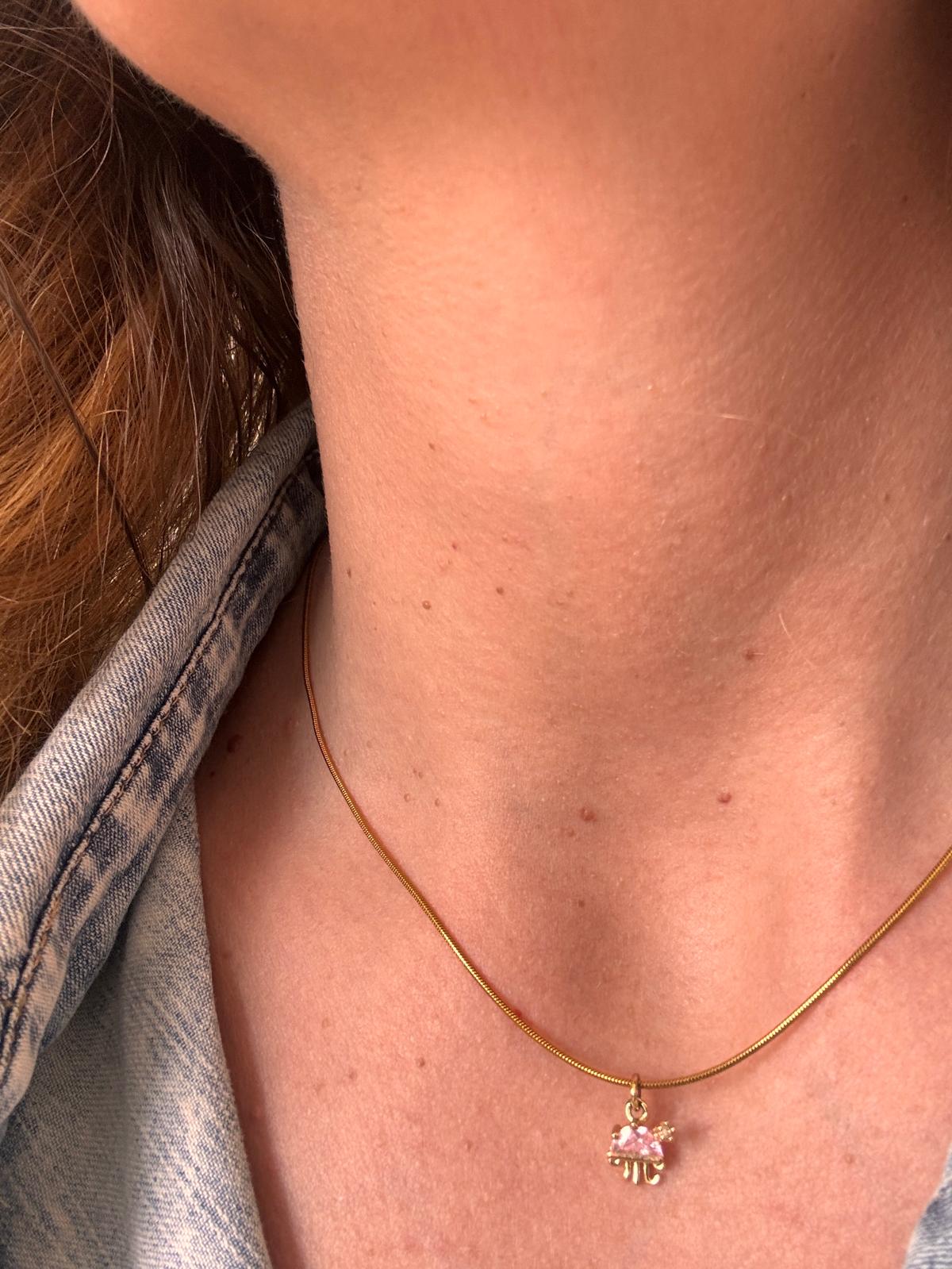 Collier Little Méduse - résistant à l'eau Made in Landes