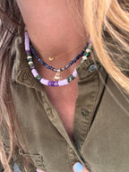 Collier récif marin style profond couleurs naturelles Made in Landes