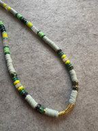 Collier été léger naturel fait main bijou artisanal Landes