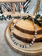 Collier Fizz – Acier inoxydable doré & perles naturelles