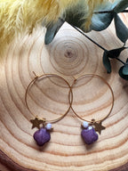 Boucles d’oreilles Halo