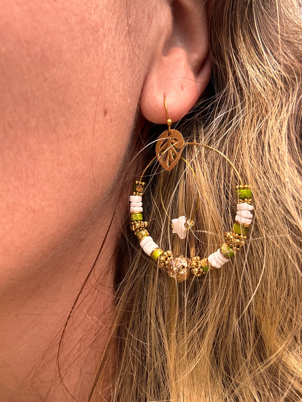 Boucles d'oreilles Cléo Sky – Bijou Artisanal Fait Main