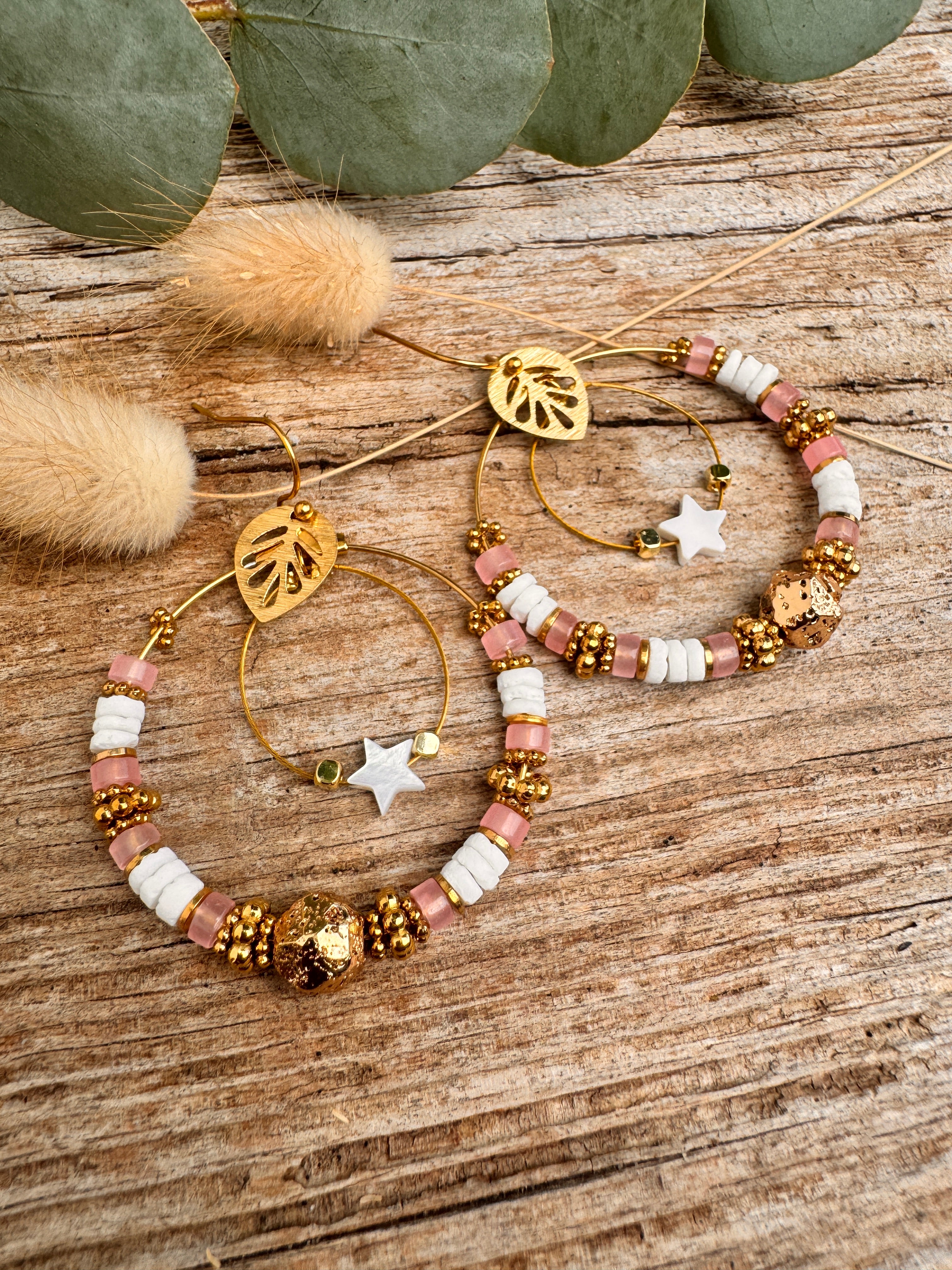 Boucles d'oreilles Cléo Sky – Bijou Artisanal Fait Main