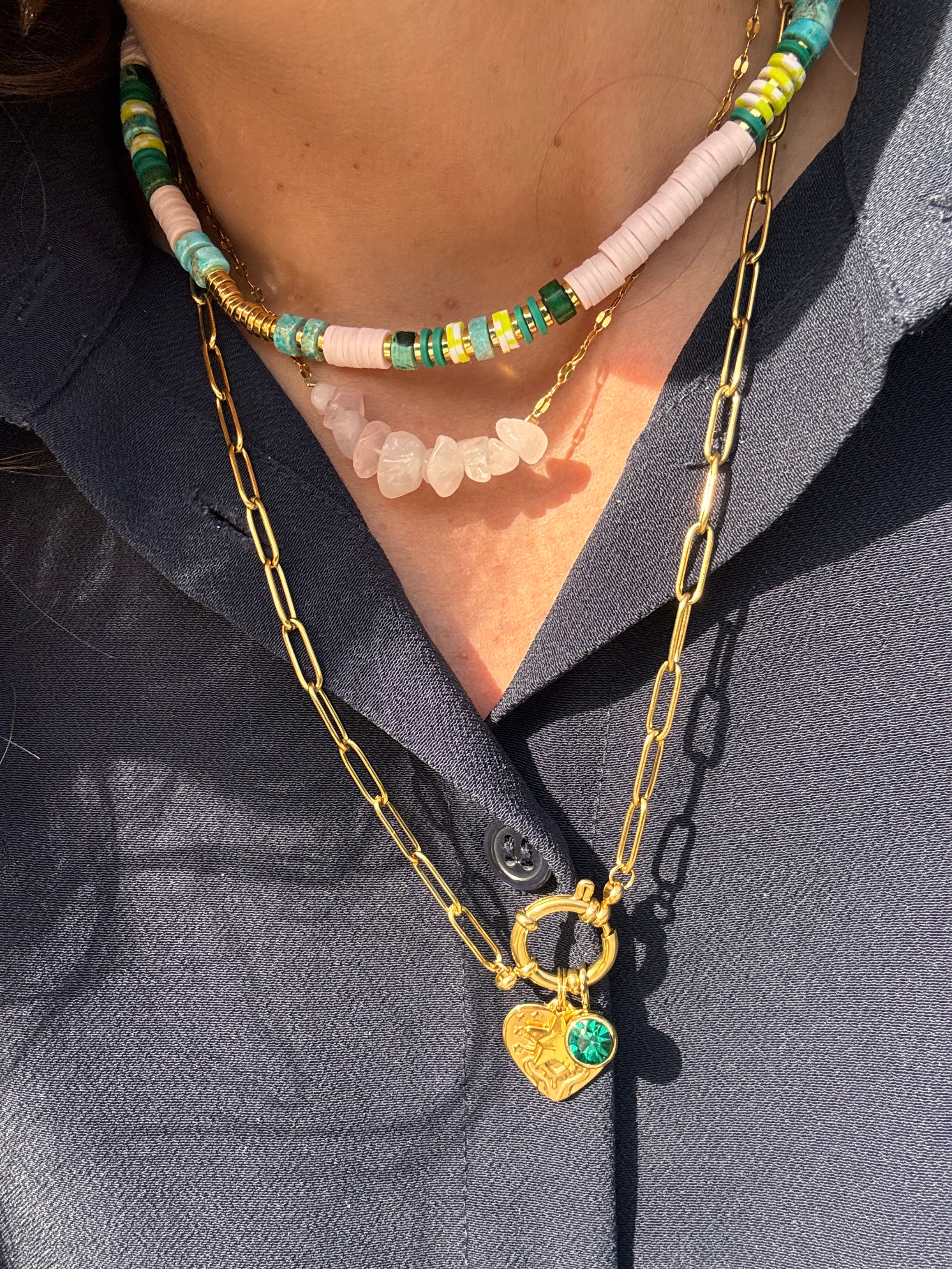 Collier œil du tigre