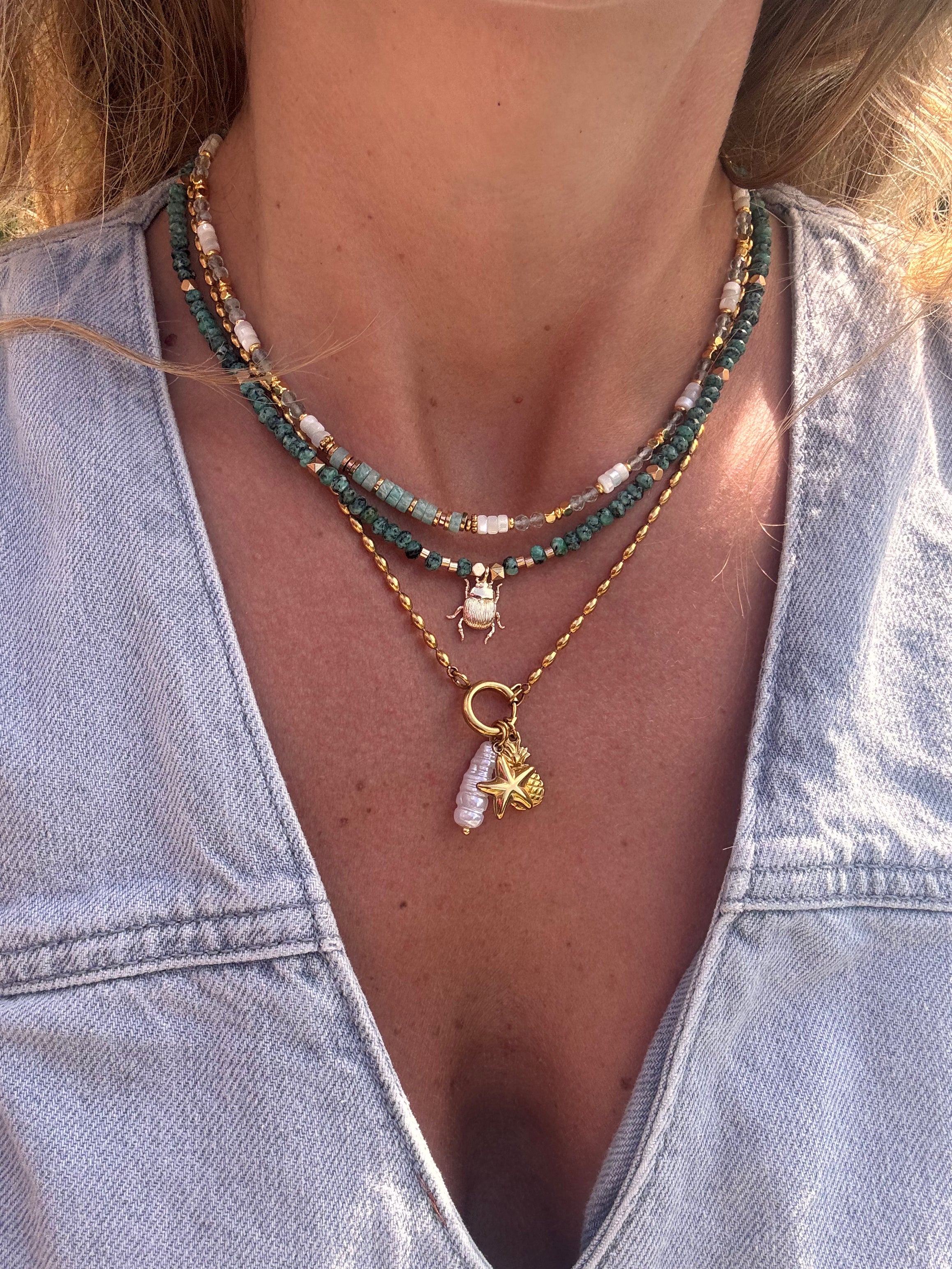 Collier Alandra – Pierres Naturelle