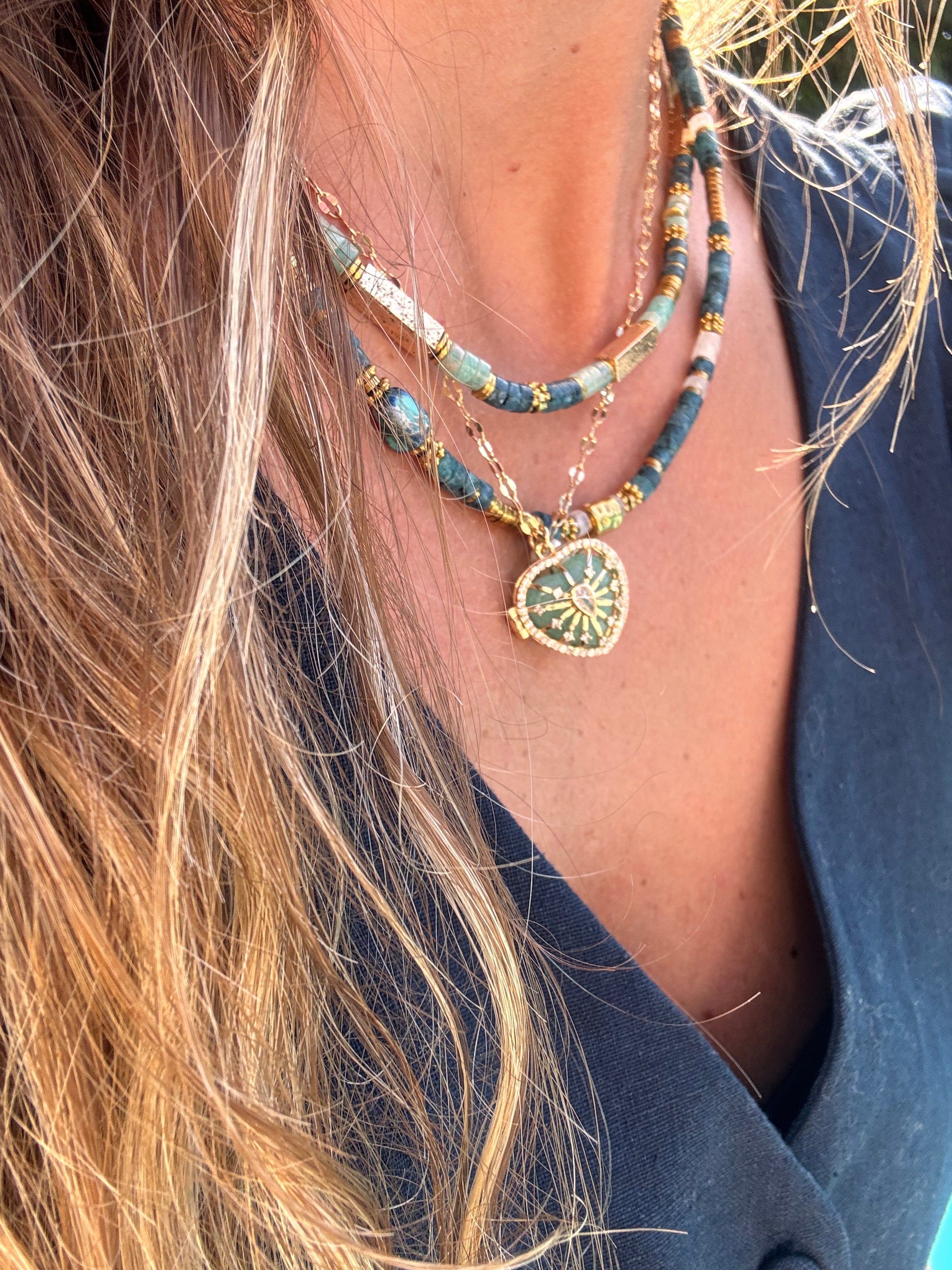 Collier Coréo – Pierres naturelles