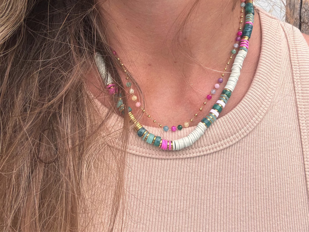 Collier Impala - Naturel & coloré