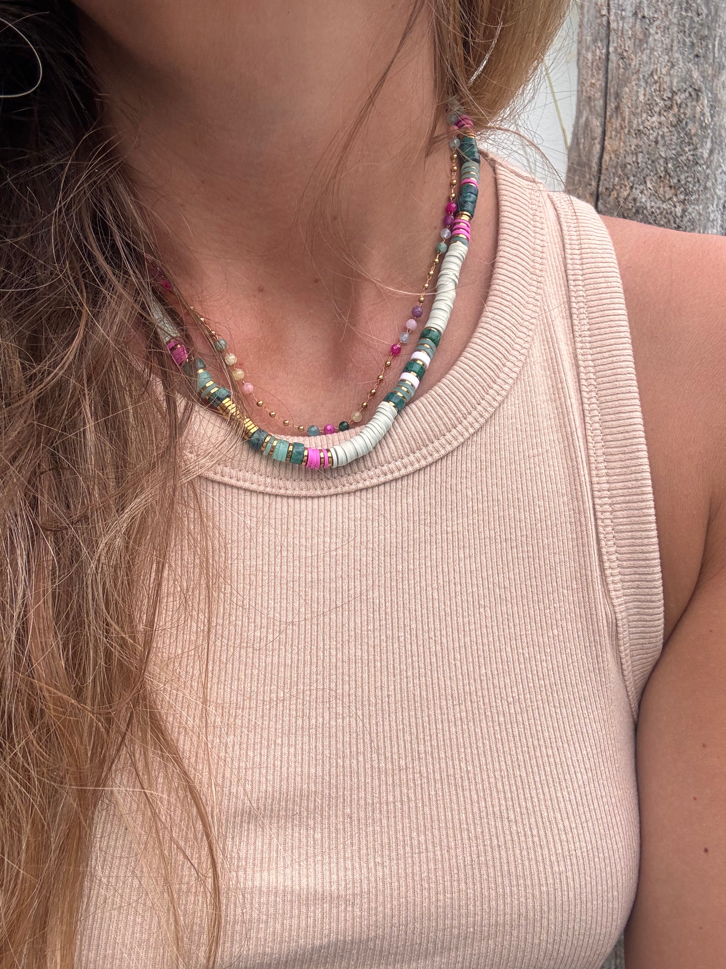 Collier Impala - Naturel & coloré