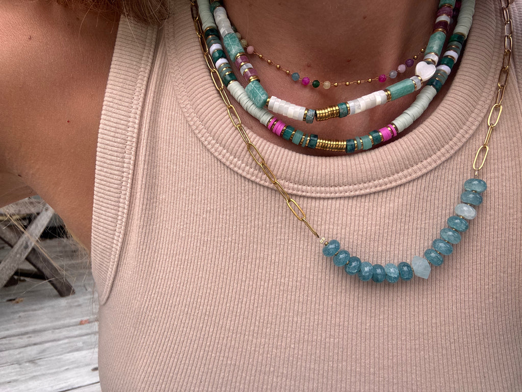 Collier Impala - Naturel & coloré