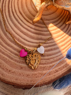 Collier Amour – Doré & intemporel