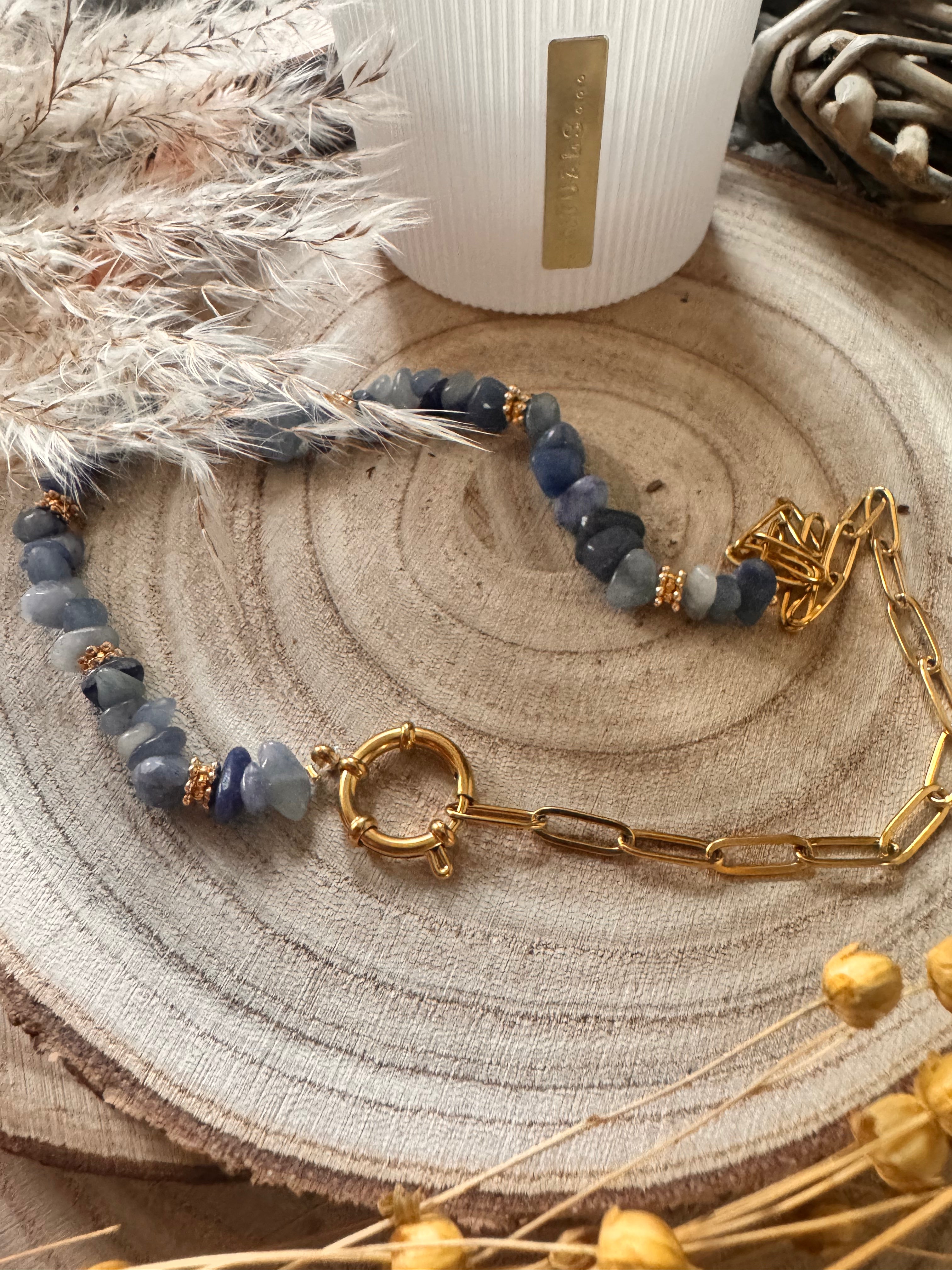 Collier Andromède - Perles & Pierres Naturelles