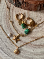 Boucles d'oreilles Eméra - Raffinement et éclat naturel