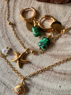 Boucles d'oreilles Eméra - Raffinement et éclat naturel