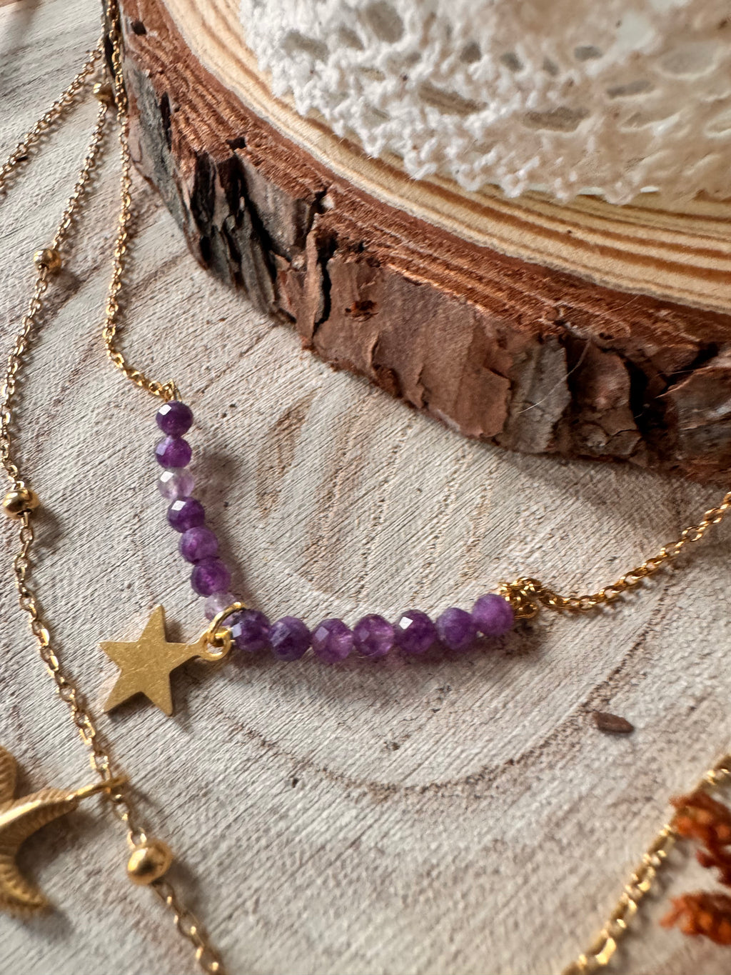 Collier Céleste -  Élégance bohème & couleur vibrante