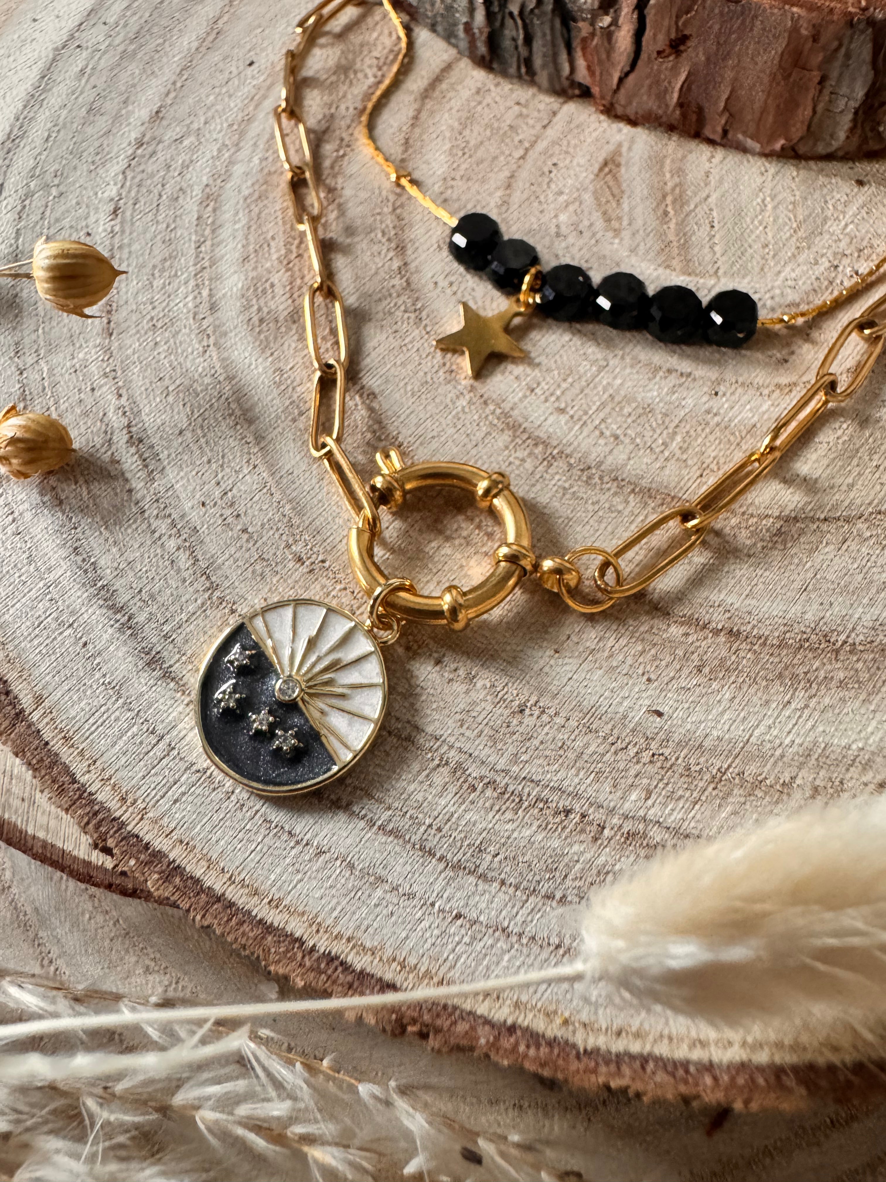 Collier Niméa -  Élégance bohème & tonalités vibrantes