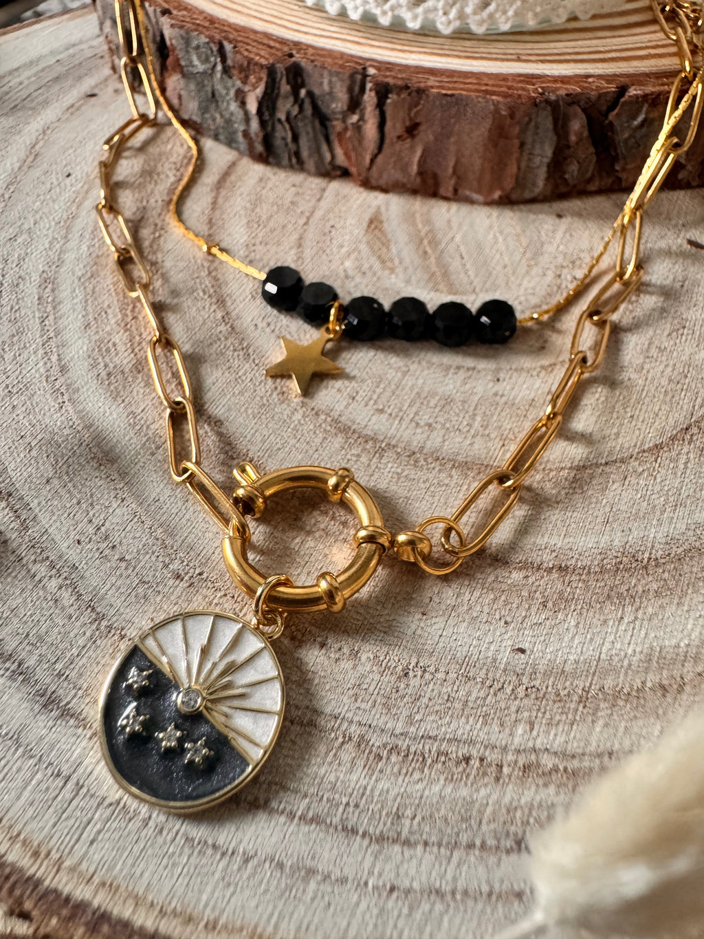 Collier Niméa -  Élégance bohème & tonalités vibrantes