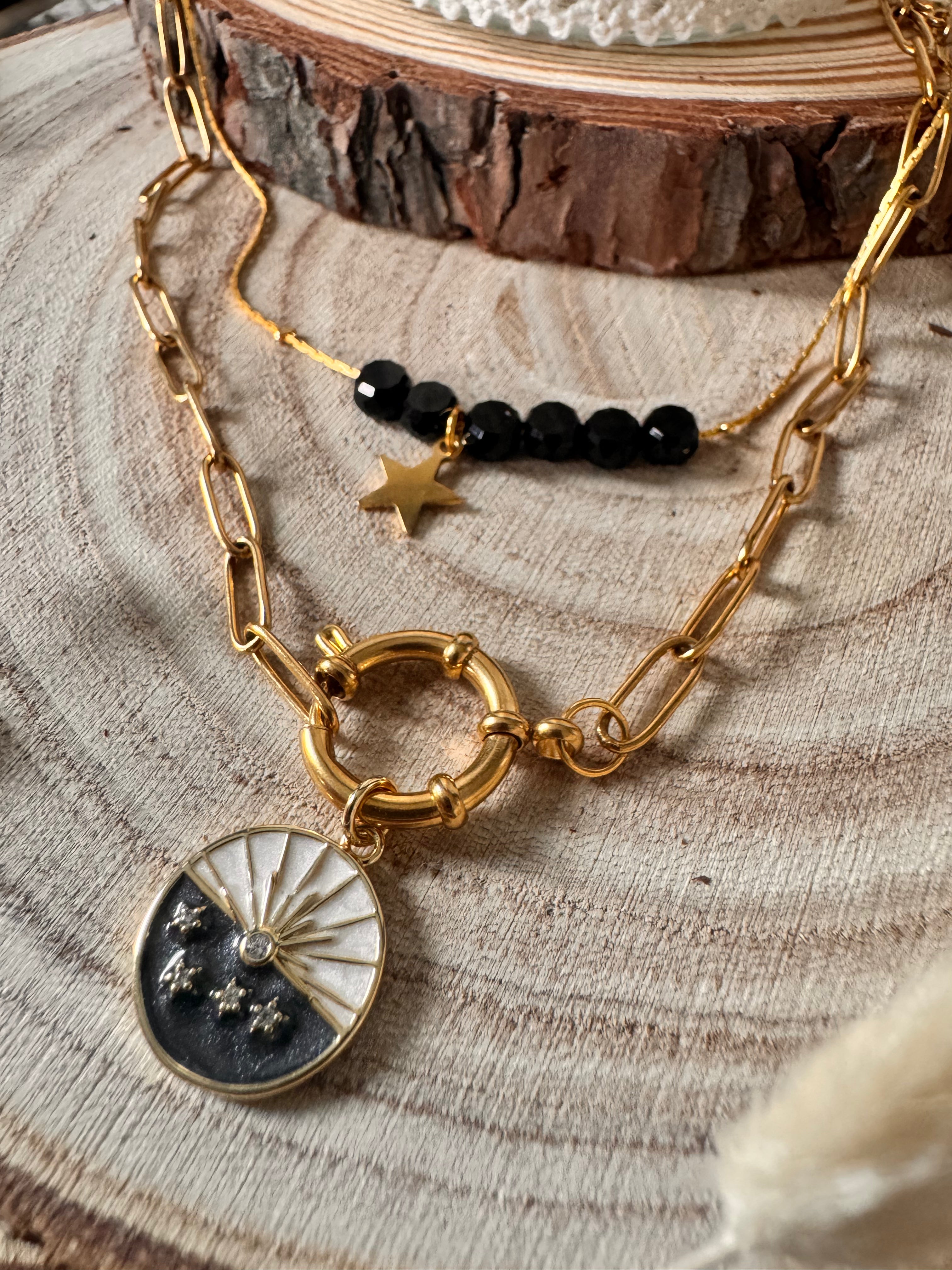 Collier Niméa -  Élégance bohème & tonalités vibrantes