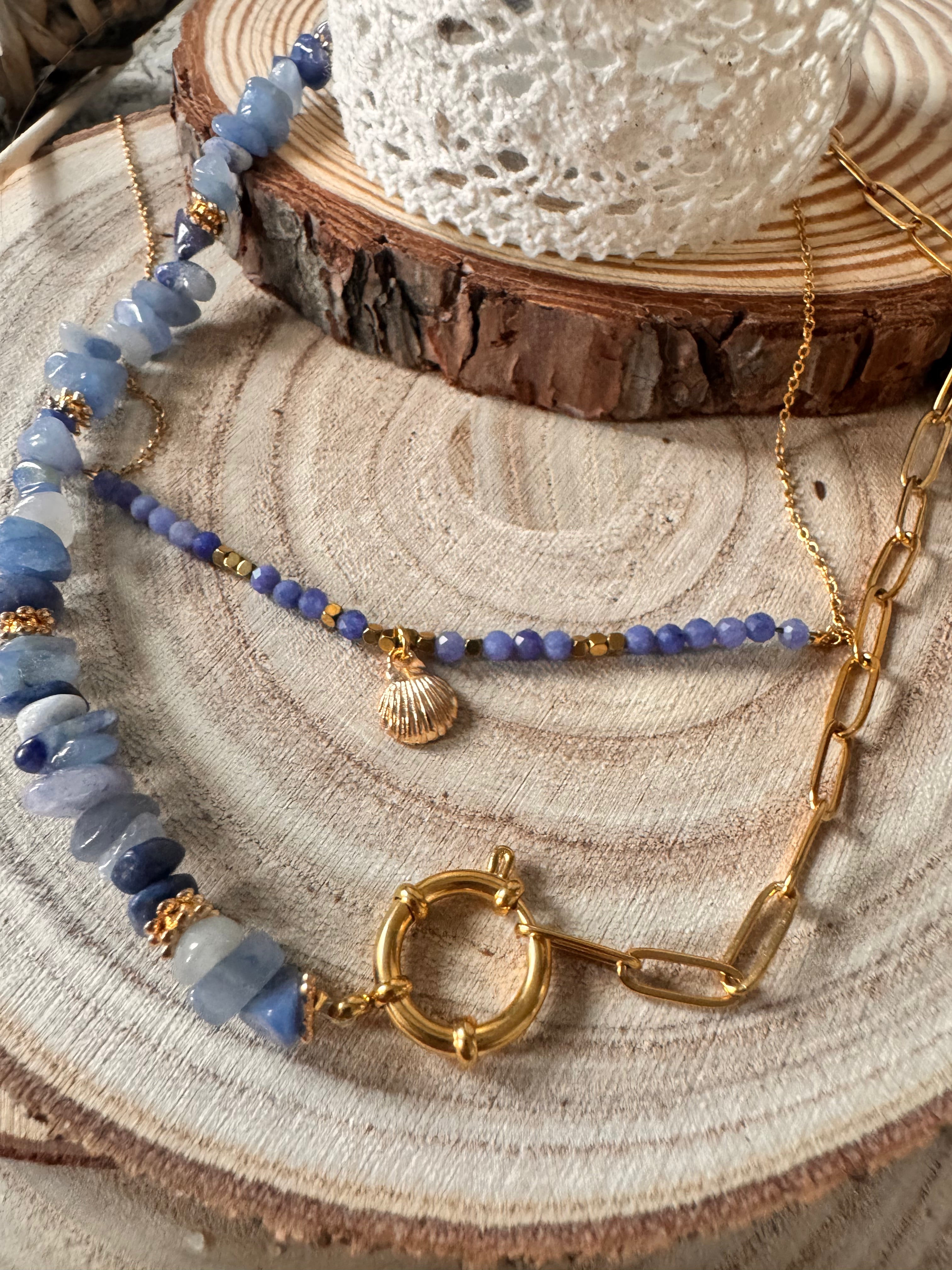 Collier Andromède - Perles & Pierres Naturelles