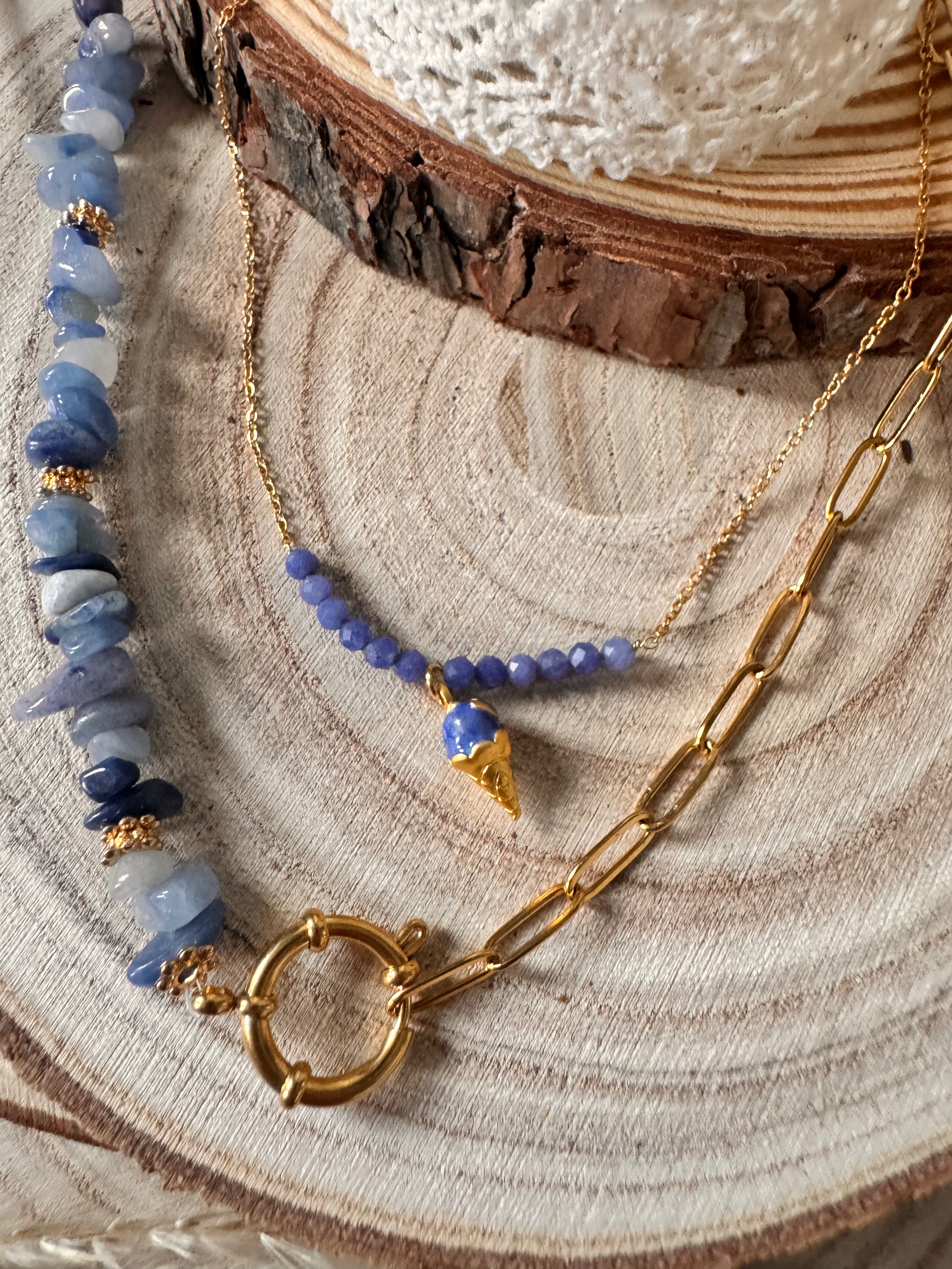 Collier Andromède - Perles & Pierres Naturelles