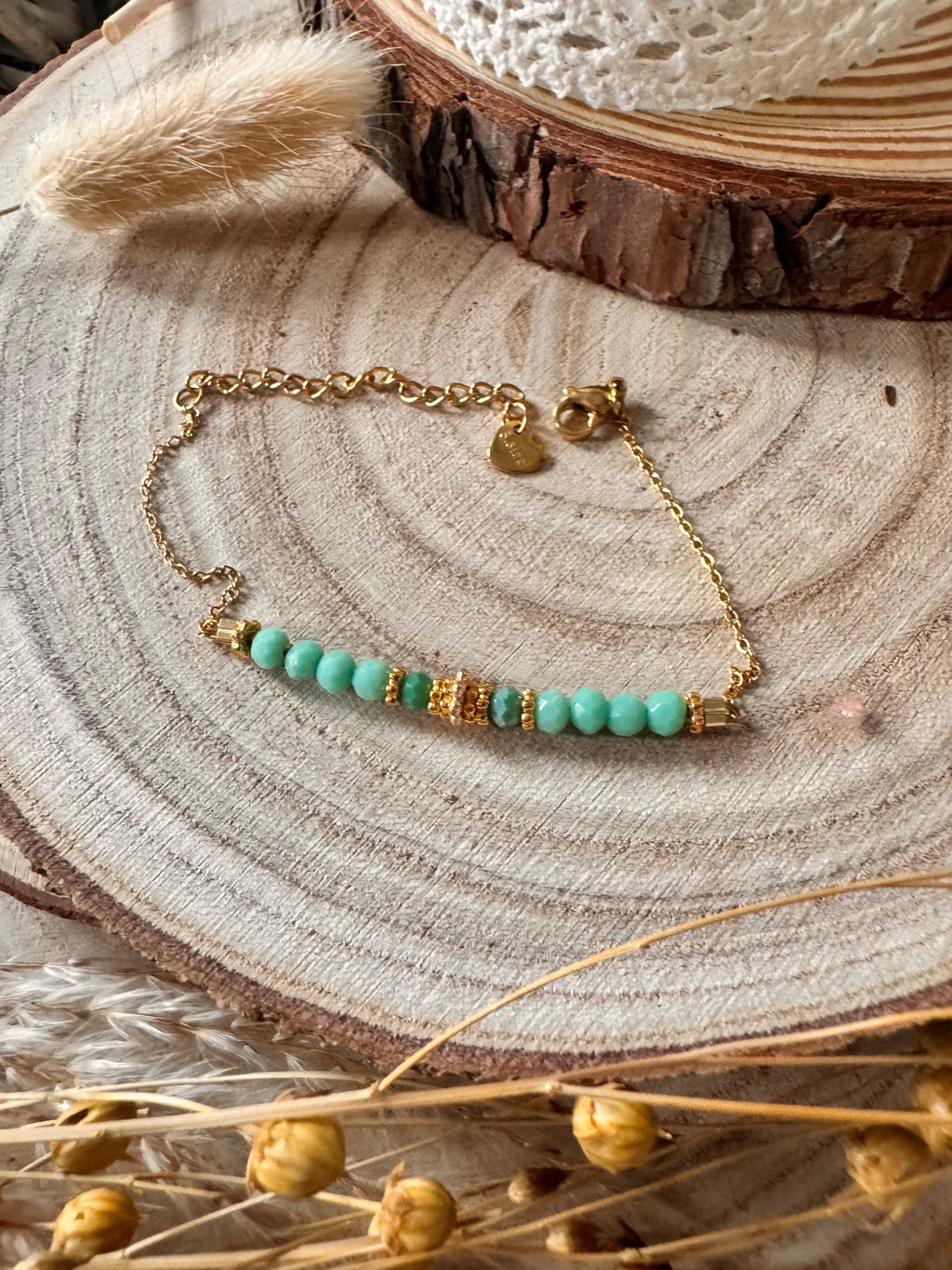 Bracelet Nérée - Éclat marin & élégance artisanale