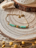 Bracelet Nérée - Éclat marin & élégance artisanale