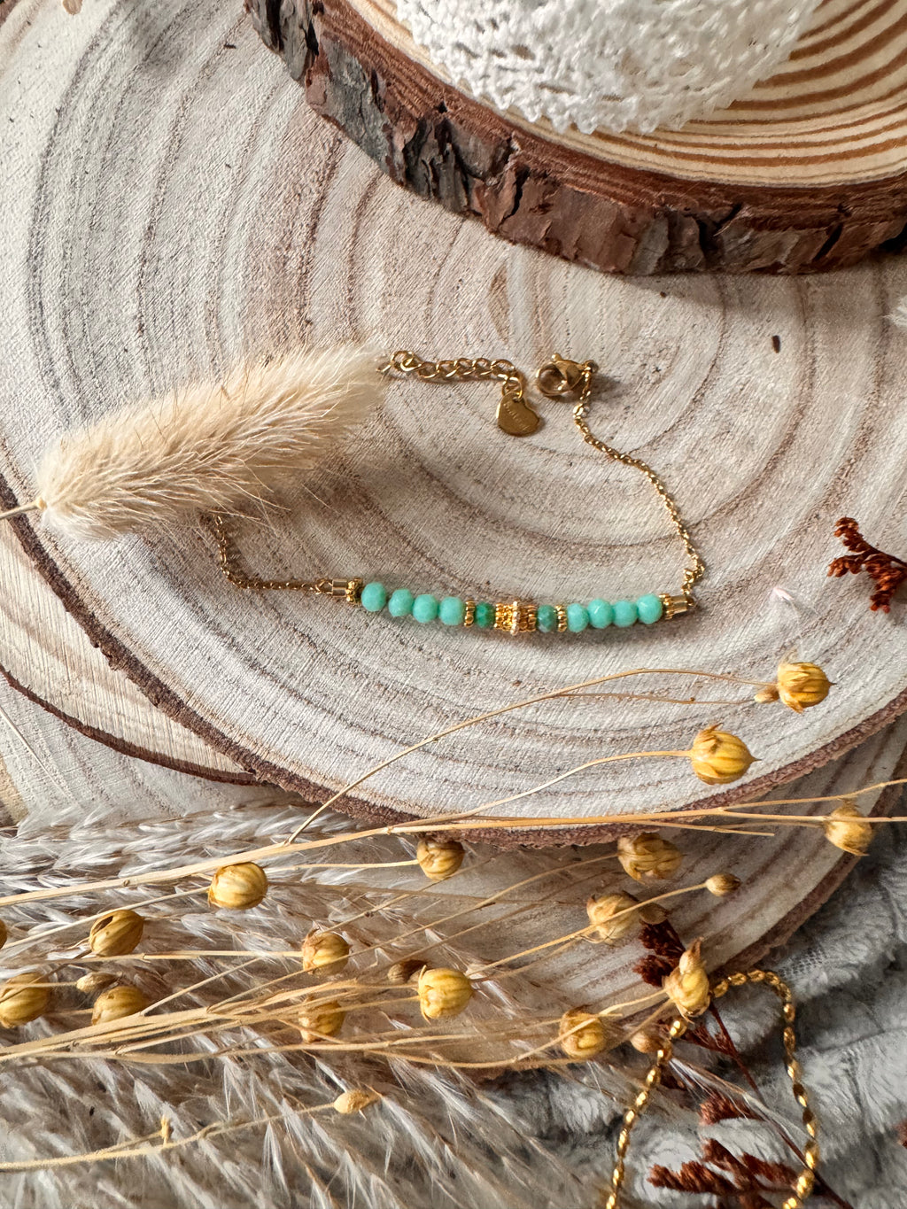 Bracelet Nérée - Éclat marin & élégance artisanale