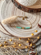 Bracelet Nérée - Éclat marin & élégance artisanale