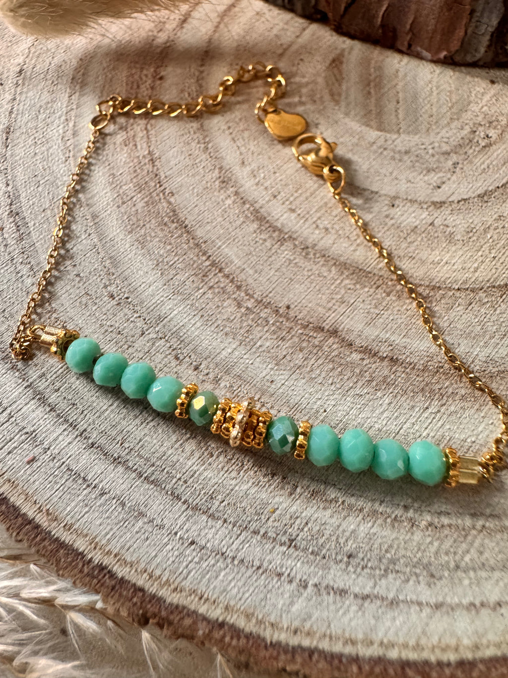 Bracelet Nérée - Éclat marin & élégance artisanale