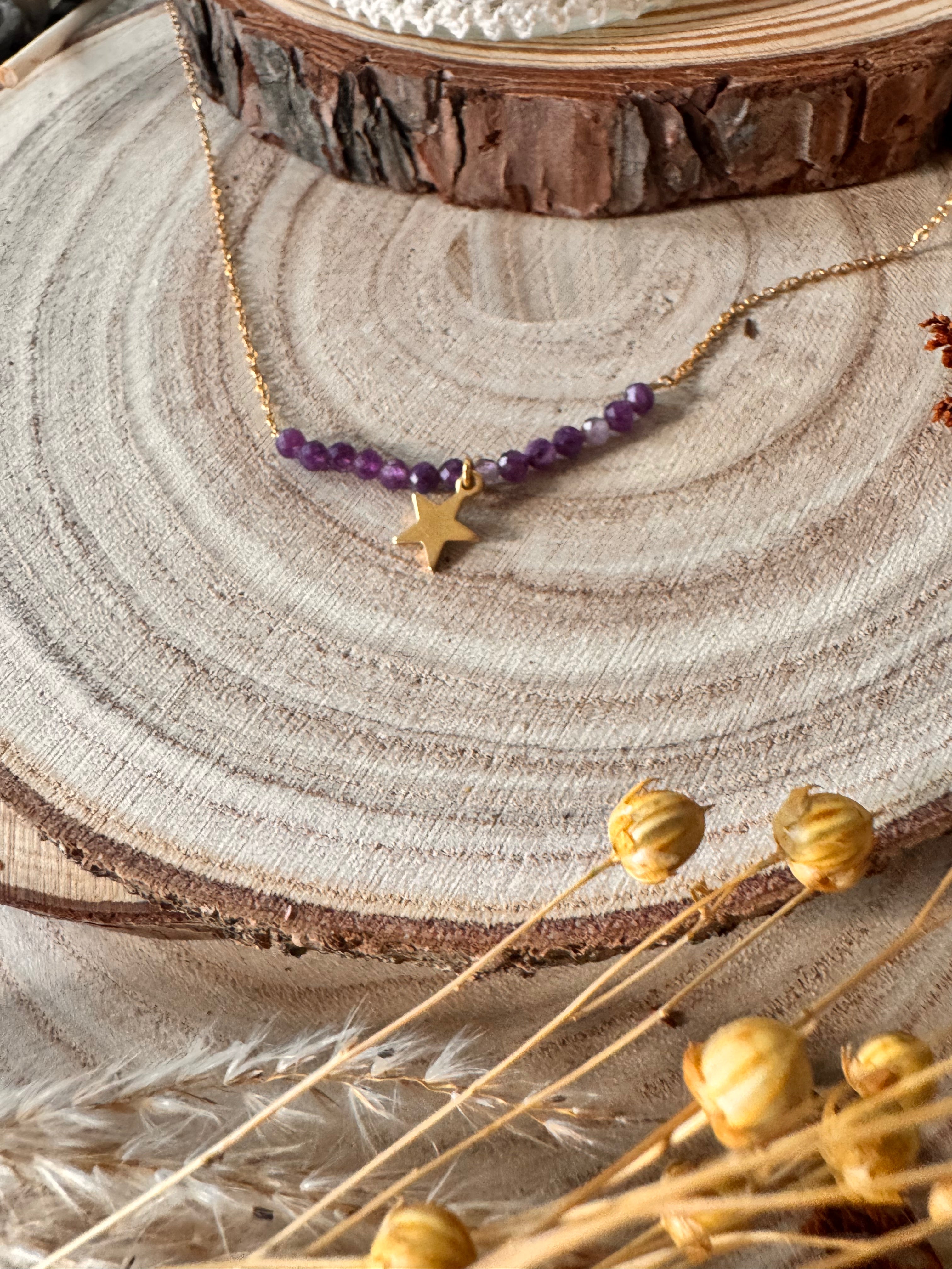 Collier Céleste -  Élégance bohème & couleur vibrante