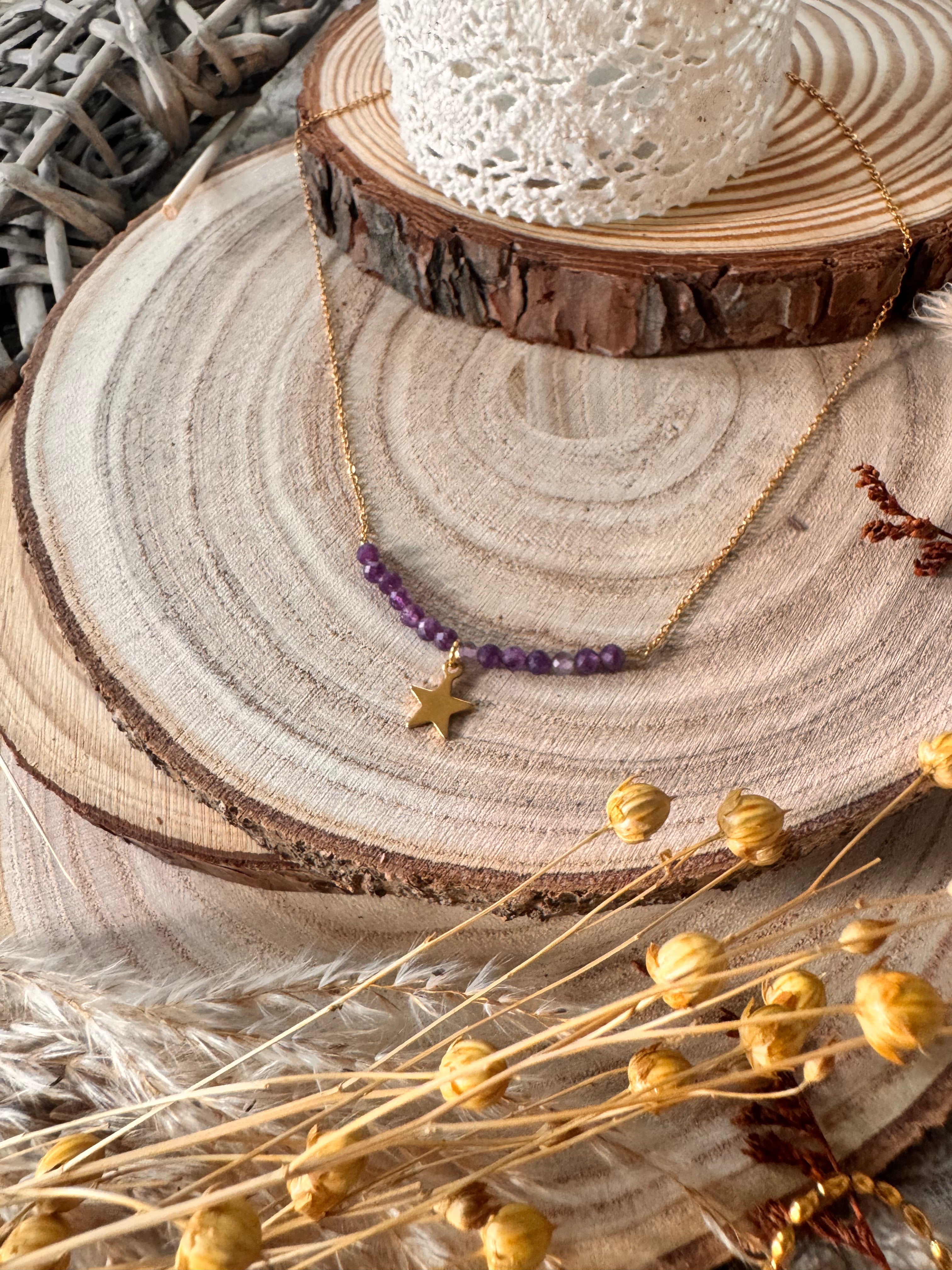 Collier Céleste -  Élégance bohème & couleur vibrante