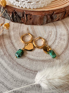 Boucles d'oreilles Eméra - Raffinement et éclat naturel