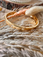 Bracelet Jonc Doré – Maison Iconic