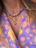 Collier Moki – Perles Heishi & Pierres Naturelles Colorées