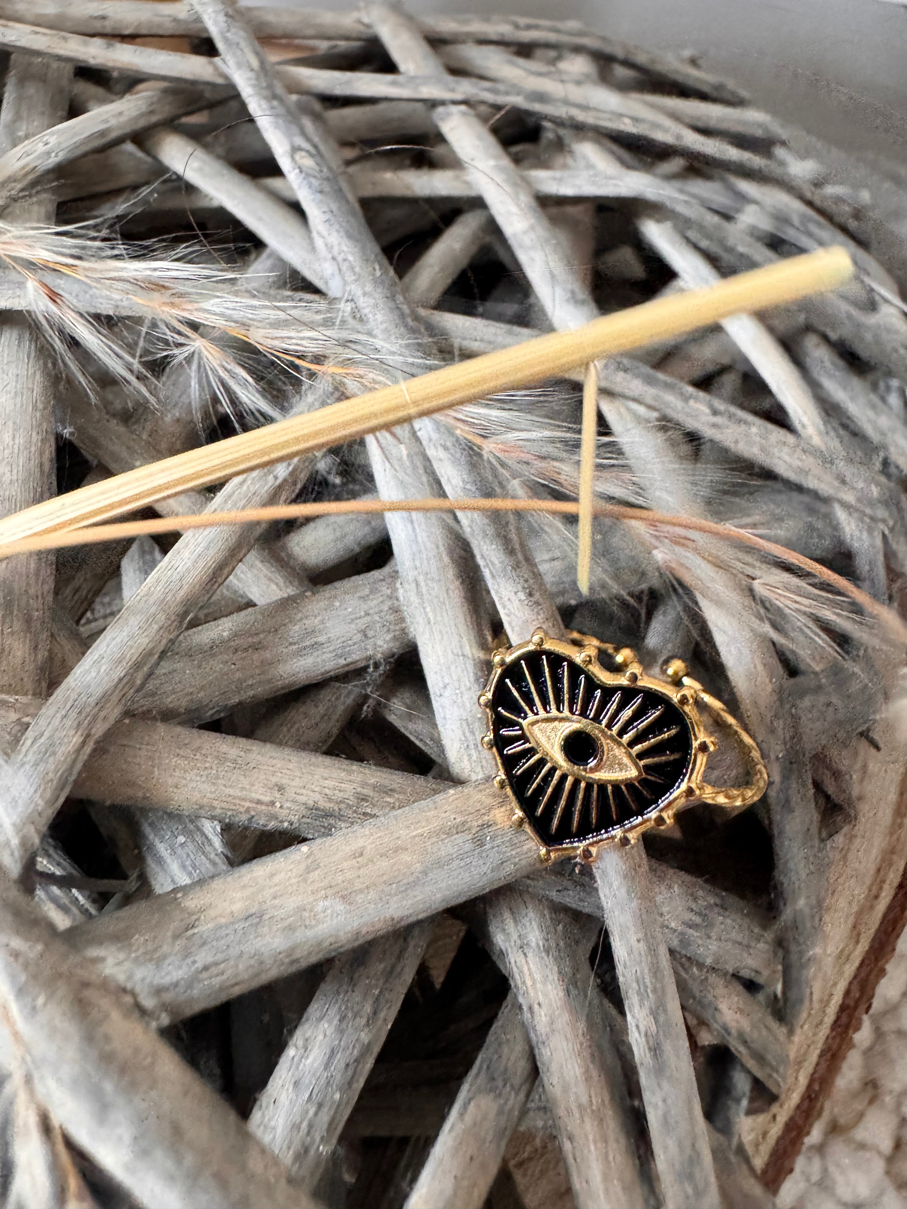 Bague réglable coeur - Un cœur au mille élégances