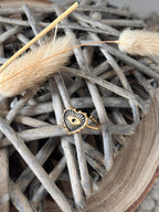 Bague réglable coeur - Un cœur au mille élégances