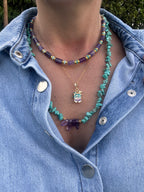 Collier Amera – Élégance dorée & perle naturelle