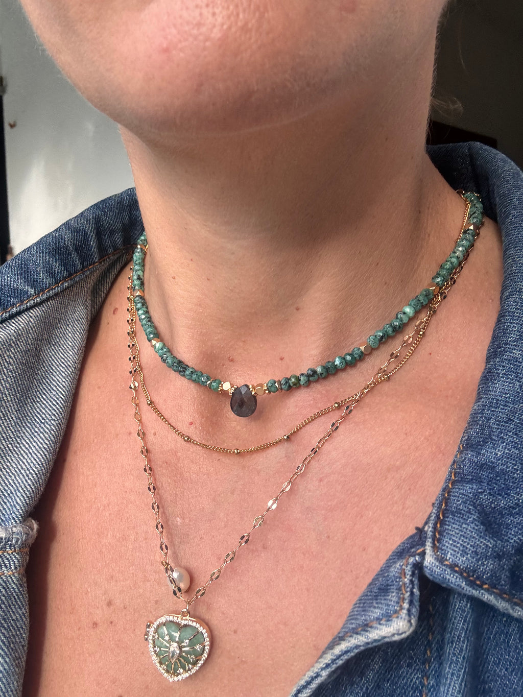 Collier Aube - Élégance & minimalisme lumineux