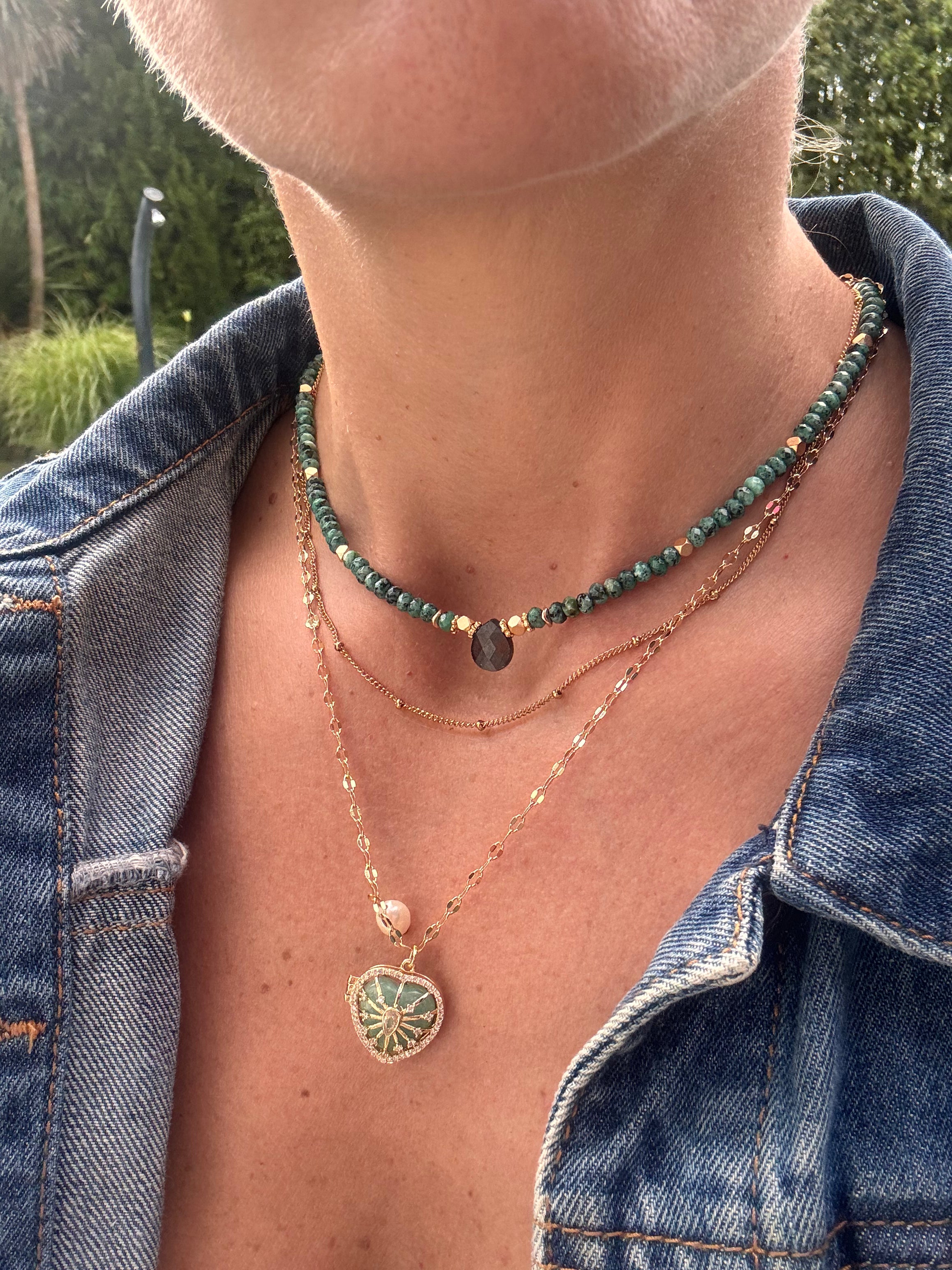 Collier Aube - Élégance & minimalisme lumineux