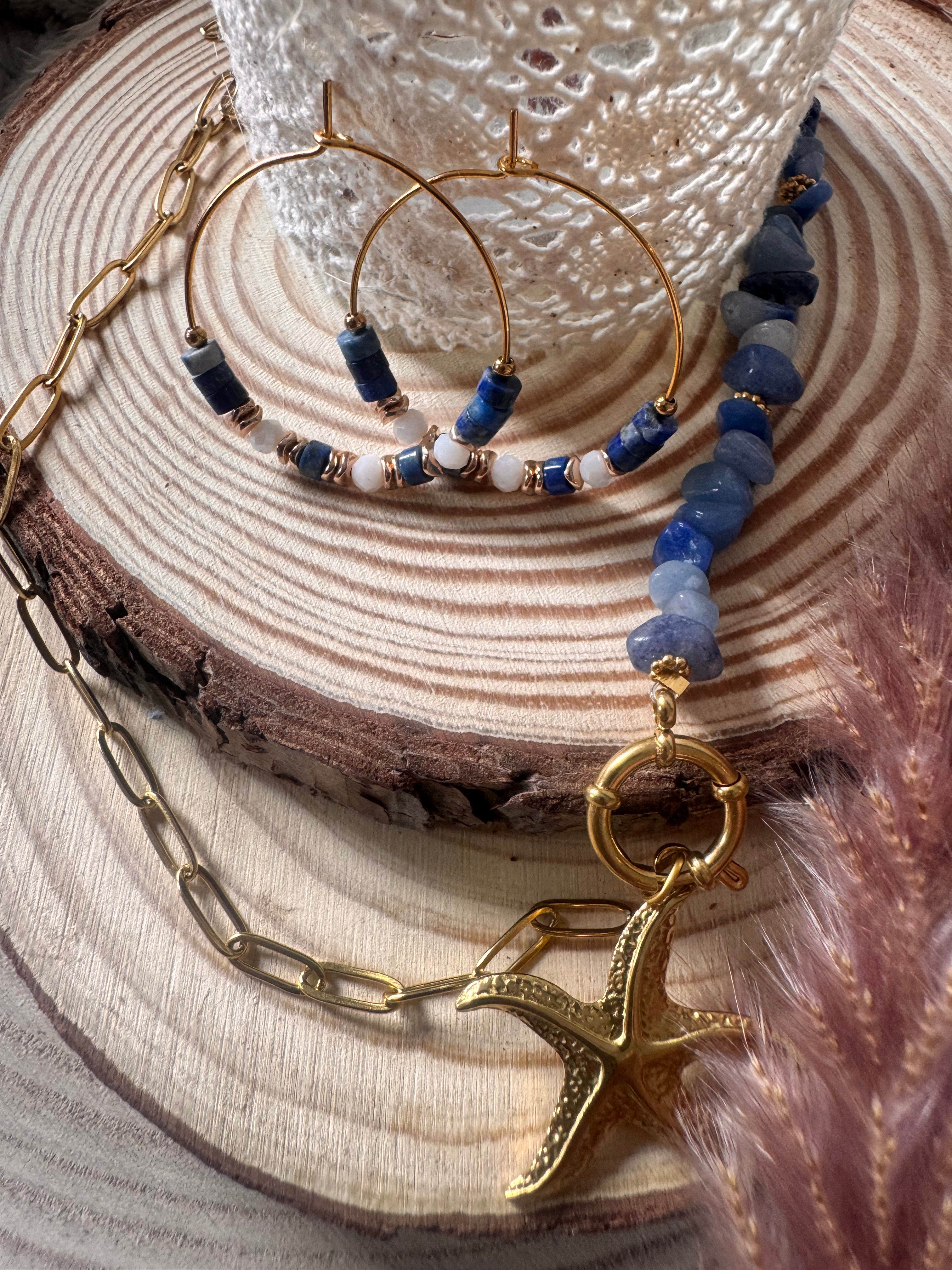 Boucles d'oreilles Aubade - Élégance & minimalisme lumineux