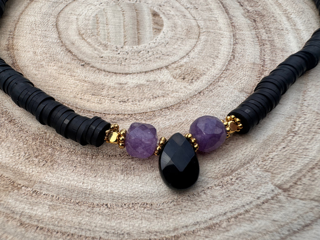 Collier Saphéa – Élégance & Pierres Naturelle